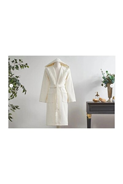 Özdilek Plaid Hooded Children's Bathrobe