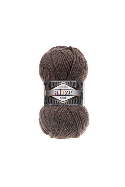 Alize Ață de tricotat manuală Superlana Midi 100g – Moale și durabilă - Cod d...