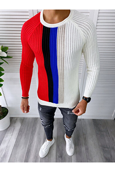 dehaine Men's striped sweater, T3575