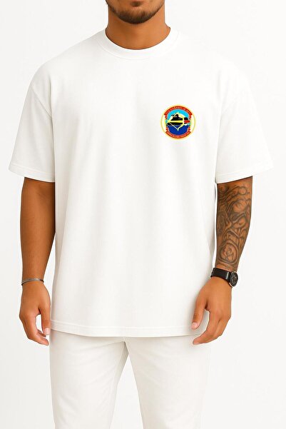 Bahriyeli Collection Oversized Tcg Doğanay S351 Pocket Design Unisex T-Shirt