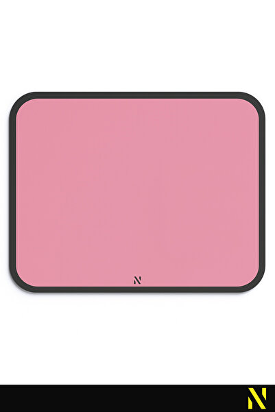 nilizma Pink Retro Ergonomic Mouse Pad -23 cm X 19 Cm- Non-Slip Base Home and Office Use Mousepad