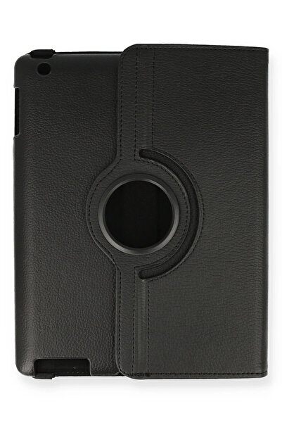 NewFace Lvsqvr iPad 4 9.7 Case 360 Tablet Leather Case (220807) - Black