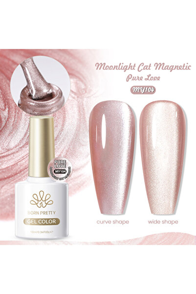 Born Pretty Moonlight Korean Cat Eye Kore Kedi Gözü Kalıcı Oje 10 ml MY104