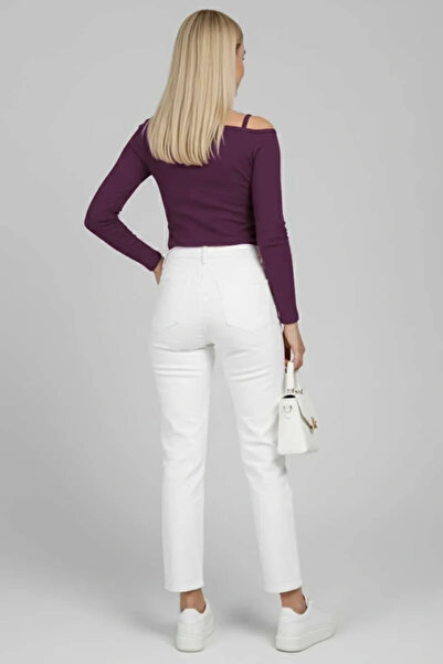 Butik Single Shoulder Strap Detail Blouse