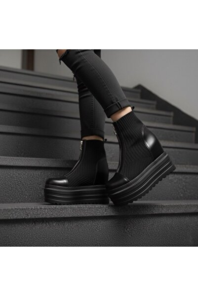 Modanizm Thamara Dolgu Topuklu Spor Bot