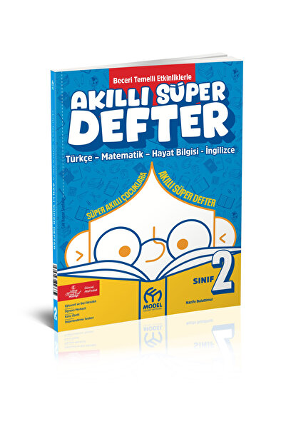 Model Eğitim Yayınları 2. Sınıf Akıllı Süper Defter Model Yayınları
