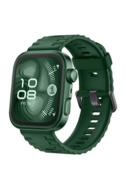 NewFace حزام سيليكون متوافق مع هواوي فيت 4 من MSA-SHOP - أخضر داكن