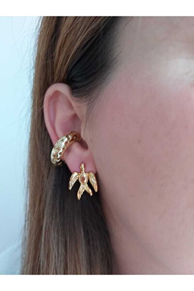 Bubbleatelier أقراط فينيكس الذهبية