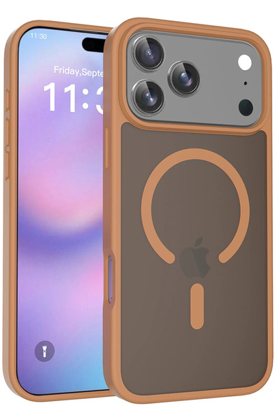 Joko غطاء LVSQVR لهاتف آيفون 17 برو من جوتا ماج سيف - (222248) تيتانيوم صحراوي