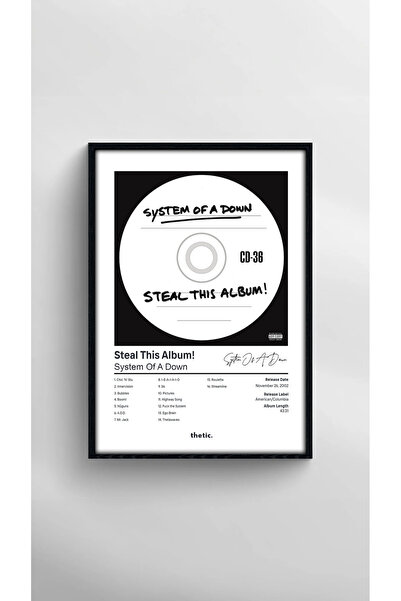 Thetic System Of A Down - Steal This Album! Albüm Koleksiyonu PREMIUM Spotify...