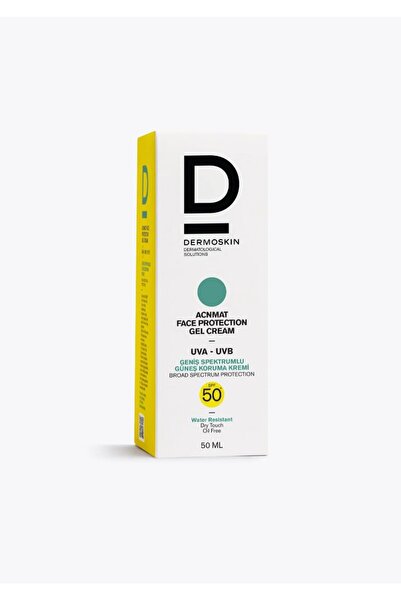 Dermoskin Acne Mat Spf50+ Güneş Koruyucu Jel Krem 50 ml
