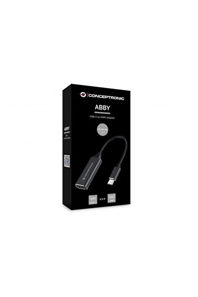 CONCEPTRONIC Adaptor, Conceptronic, USB-C -> cablu HD, Negru