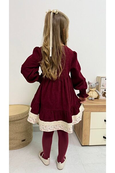 MAYORAL Burgundy red girls' dress