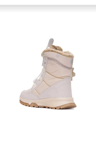 Ayakkabı Ülkesi Durable Waterproof Flexible Orthopedic Anti-Slip Sole Girls' Snow Boots with Rubber Soles