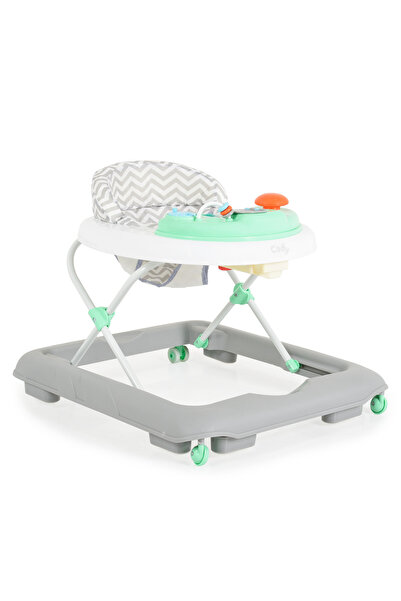 Cangaroo Premergător copii cu roți 360°, Cody Green - panou interactiv, 6 luni+