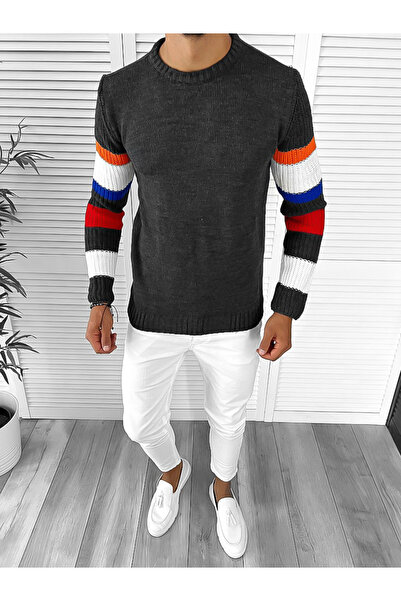 dehaine Men's striped sweater, T3588