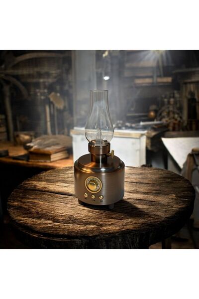 Everton RT-764 USB/ TF CARD/FM/ LEDLİ ŞARJLI NOSTALJİK GAZ LAMBASI GÖRÜNÜMLÜ ...