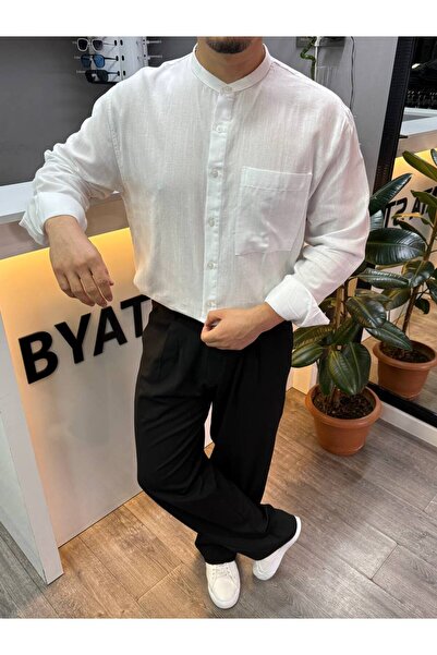 BYATA MENS STYLE Men's Collar Shirt