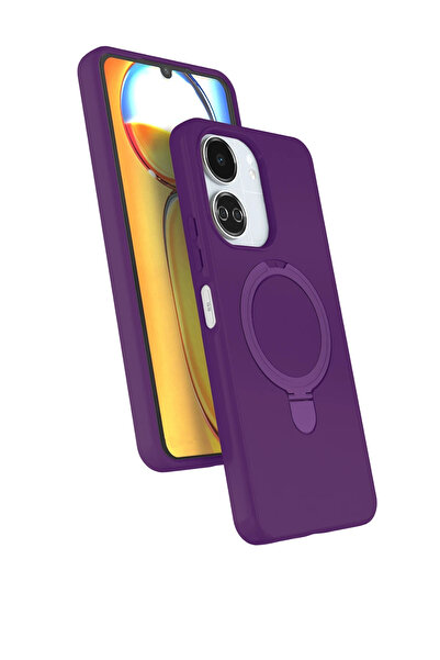 NewFace غطاء LVSQVR Xiaomi Redmi 13C Regal مع حامل ماج سيف - (224053) بنفسجي ...