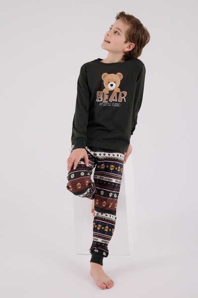 Arnetta Father Son 100% Cotton Pajama Set