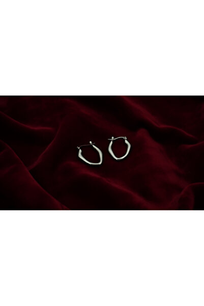 İris Jewelrys Çelik Missa Silver Küpe