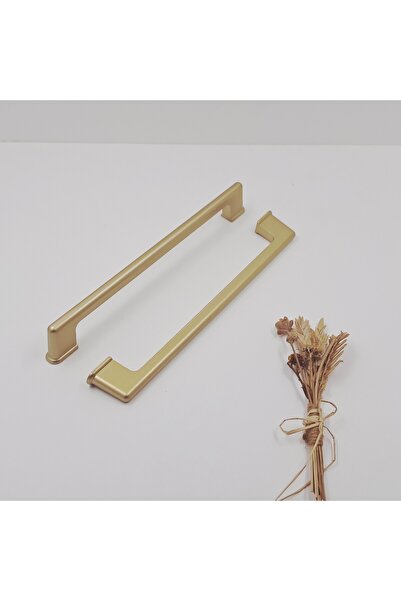 Ay-Az Kulp Kızılcık 160mm Metal Mat Altın Mutfak Banyo Dolap Mobilya Çekmece ...