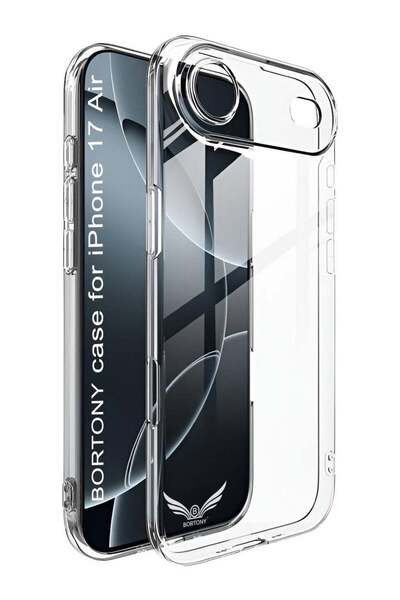 TheMohrim جراب iPhone 17 Air Clear رفيع مضاد للصدمات ومضاد للسقوط (6.1 بوصة)