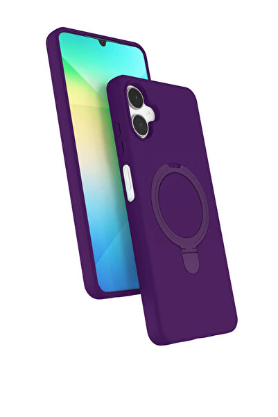 NewFace غطاء LVSQVR Samsung Galaxy A06 Regal مع حامل Magsafe - (220910) أرجوا...