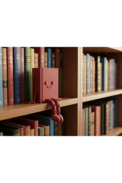 craftopya Sevimli Kitap Figür - Kitaplık Süsü- Dekor