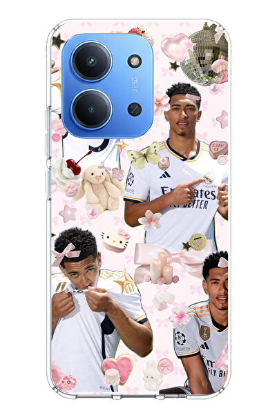 TechTree حافظة سيليكون متوافقة مع هاتف Redmi 15C من جود بيلينغهام مطبوع