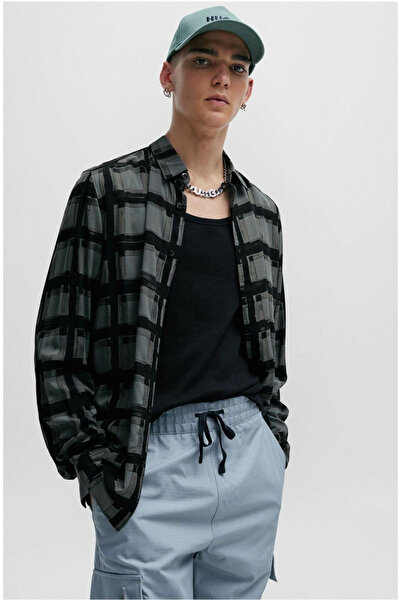 HUGO Langarm FreizeitHemd für Herren