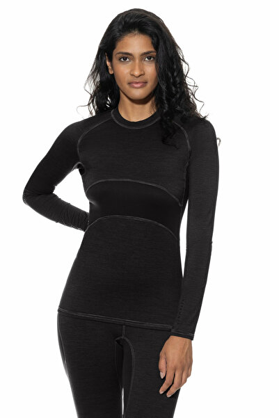 MEY Rundkragen Langarmshirt für Damen