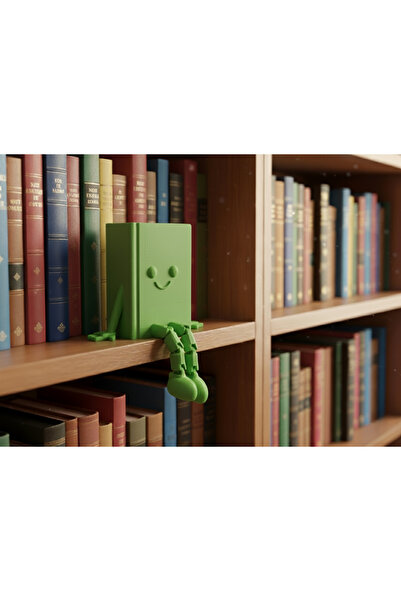 craftopya Sevimli Kitap Figür - Kitaplık Süsü- Dekor