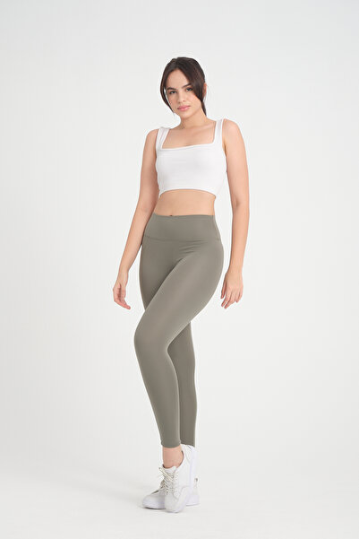 KonForYou High Waist Fleece-Lined Diver Leggings |   Medium Thick Comfortable Daily Leggings