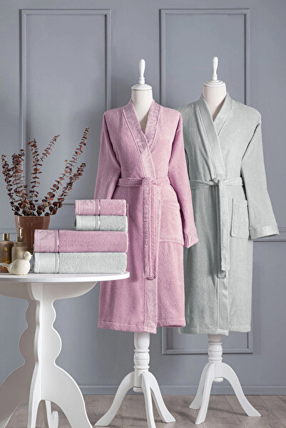 Özdilek طقم روب حمام سيدي أيل 6 قطع