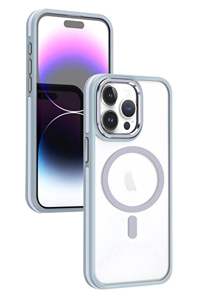 Joko غطاء LVSQVR لهاتف آيفون 15 برو وينر ماج سيف (230918) - رمادي