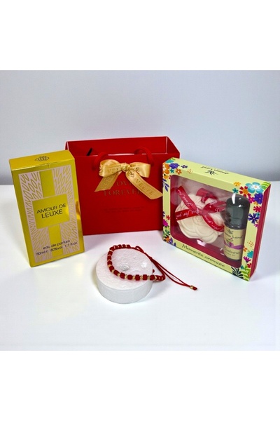 velve Συσκευασία Amour de Leuxe, με άρωμα, αρωματικό σετ με αρωματικό φιγούρα...