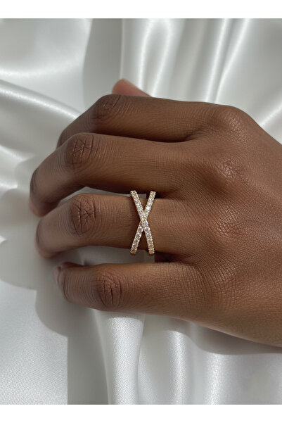 Lia Gold Color Steel Ring