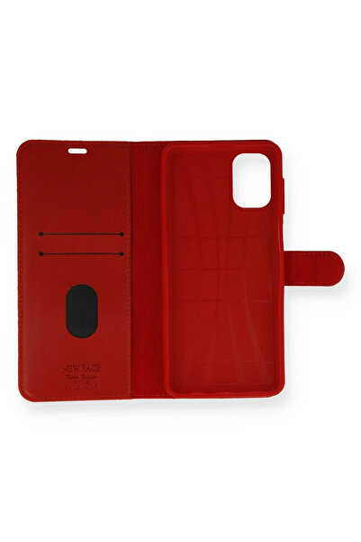 NewFace Lvsqvr Samsung Galaxy M51 Trend S Plus Flip Case (231933) - Red