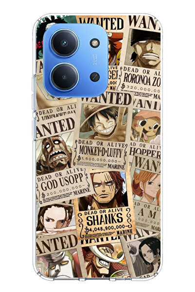 TechTree حافظة سيليكون مطبوع متوافقة مع هاتف Redmi 15C بتصميم صحيفة ون بيس