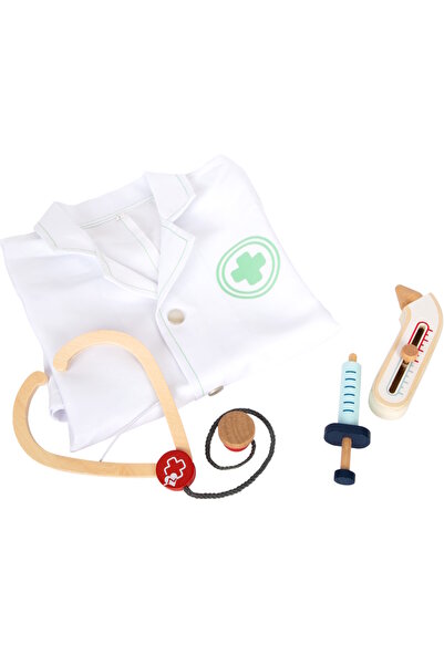 Small Foot set costum de doctor - halat cu accesorii