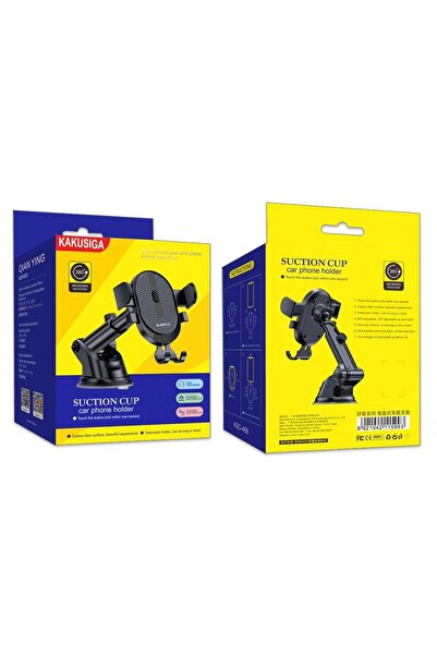 KAKUSİGA Suction Cup 360 Degree Car Phone Holder Model KSC-468