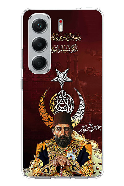 TechTree Tecno Camon 40 Compatible Abdülhamid Han Printed Silicone Case