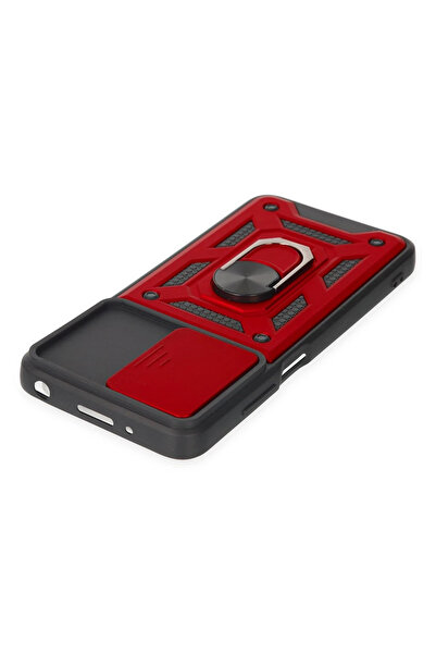 NewFace Lvsqvr Xiaomi Redmi 10 2022 Case Pars Silicone with Lens Ring (230500) - Red