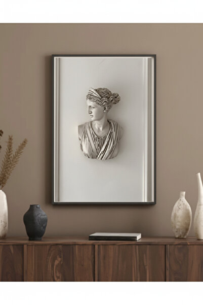 Hanlar Home Duvar Büstü Duvar Heykeli Dekoratif Asma Büyük Boy Duvar Heykelleri Mitolojik Duvar Büstü 25 CM