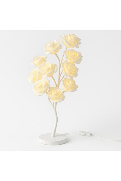 ABS Decorative indoor LED flower tree, warm light, 50 cm, mains powered