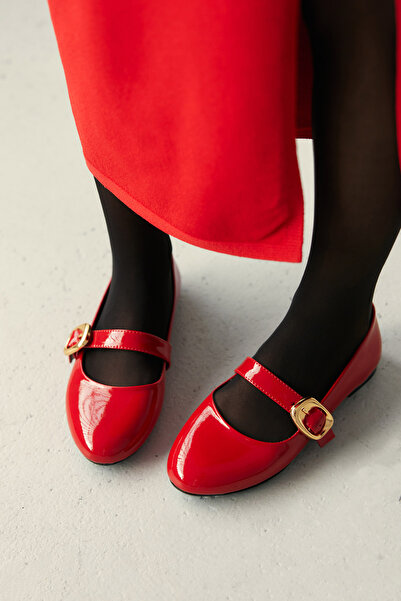 MİLAYA SHOES Neo Toka Detailled Women's Flat Shoes