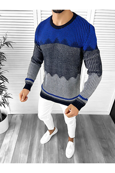 dehaine Men's striped sweater, T3626