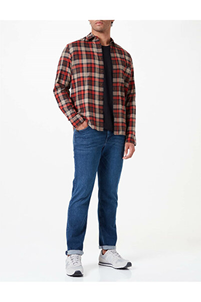 Marc O'Polo Langarm FreizeitHemd für Herren