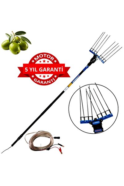 ACR GÜÇMATİK ZEYTİN SİLKME HASAT MAKİNESİ DEVİR AYARLI MAKİNESİ AKÜ ŞARJ CİHAZI VE JEL AKÜ DAHİL Forza FRZ2400